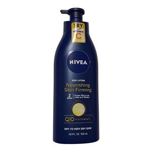 NIVEA Vitamin C skin firming body lotion 16.9 oz pump winter skin care unisex.